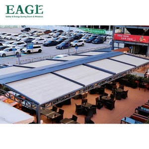 Design moderno elettrico retrattile tenda da sole per uso esterno con triangolo tetto modanatura per Sunrooms & case di vetro - Product Image 1