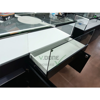 Vdone fabricant personnalisé vitrine moderne design d'intérieur bijouterie décoration meubles montre boutique présentoir