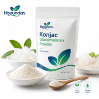 Poudre de Glucomannane de Konjac Qualité Alimentaire Faible en Calories Épaississant pour Gelée Vrac Certifié HACCP ISO HALAL KOSHER Durée de Conservation 24 Mois