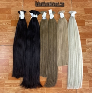 Extensiones de Cabello Humano de Calidad Profesional, Cabello Virgen en Paquetes, Liso, con Cutícula Alineada, Exportación Global - Product Image 6