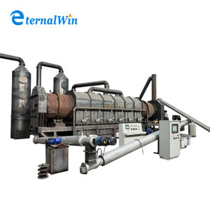 Fourneau <span class=keywords><strong>de</strong></span> carbonisation horizontal sans fumée à prix d'usine, haute productivité, pour bûches <span class=keywords><strong>de</strong></span> bois et bambou - Product Image 5