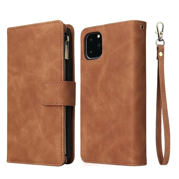 Luxury Leather Magnetic Flip Wallet Card Case For Iphone 11 Pro Max Xs Max Xr Xs