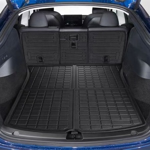 Nouveaux <span class=keywords><strong>tapis</strong></span> de <span class=keywords><strong>voiture</strong></span> pour 2021 + Tesla Model Y Car Back Seat Cover Mats pour Model Y Cargo Mat Accessories - Product Image 1