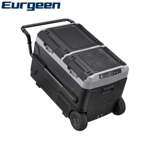 Congelador y Refrigerador Solar de Doble Zona de 60L para Camión, con Compresor de 12V CC y Pantalla de Plástico - Product Image 5