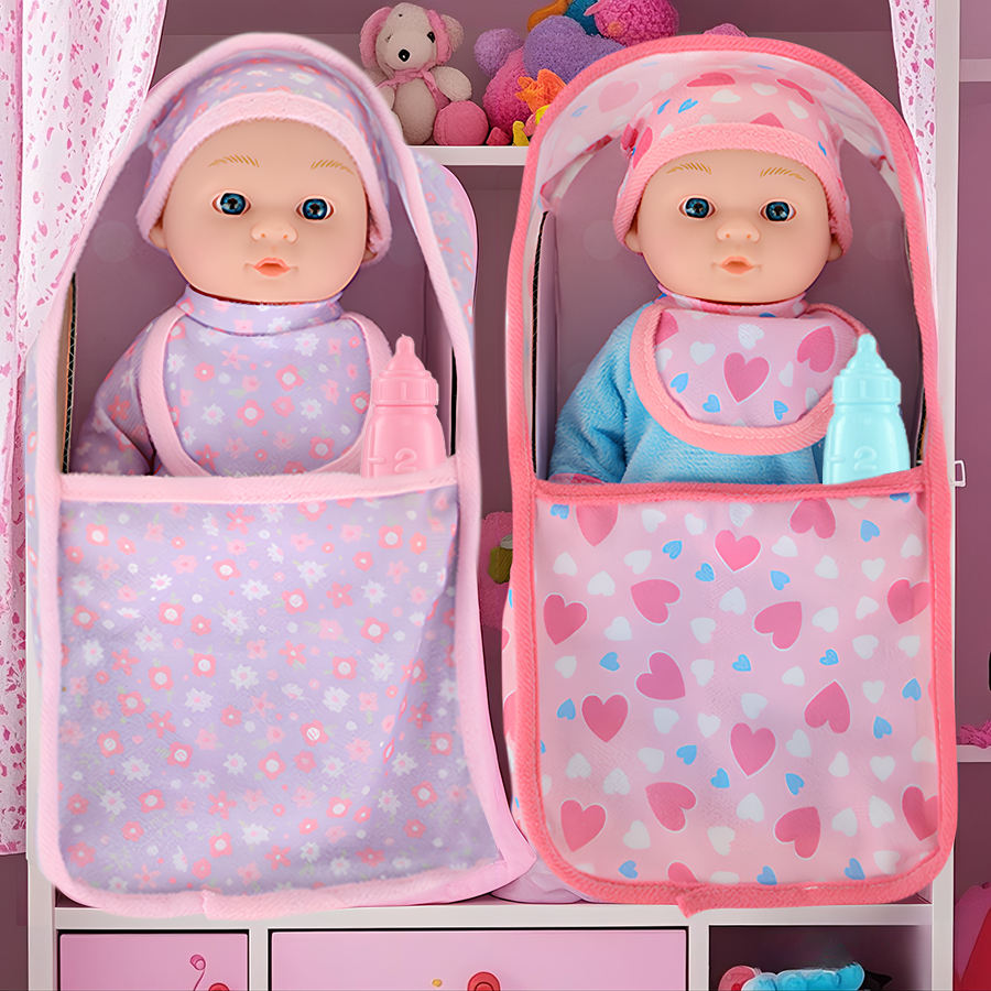 9-Inch Cute Style Baby Girl Dolls Soft Toy Variety of Styles