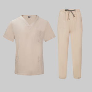 Đồng phục y tá cho nam giới phụ nữ Spandex tay rửa Áo choàng cho phòng điều hành phòng khám Nha khoa dài ngắn tay cô lập quần áo - Product Image 3