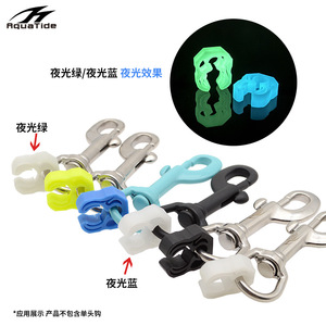 AquaTide – pince de fixation pour tuyau de plongée, support de tube souple de 10 à 16mm pour équipement de plongée sous-marine - Product Image 2