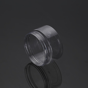 Botella de Plástico de 80 ml, Cilíndrica, Boca Ancha, Tapa de Rosca, Envase Cosmético Transparente, Material PET Ecológico - Product Image 2