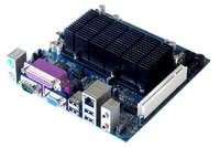Intel populer untuk ATOM D525 Motherboard ITX Mini berbasis ITX-EM52X61D saluran memori DDR3 tunggal maksimum 4GB RAM SATA terintegrasi
