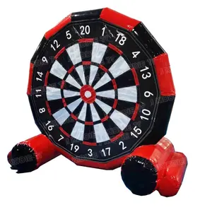 Factory direct sale high quality inflatable kick darts inflatable dart board soccer Football Darts Game for out door fun