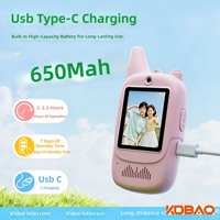 Talkie-walkie vidéo pour enfants, jouet éducatif interactif parent-enfant pour l'extérieur, interphone sans fil avec une portée supérieure à 50 km