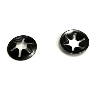 <span class=keywords><strong>Rondelle</strong></span> d'arrimage dentée en acier de type E, norme DIN - Product Image 1