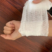 Consommables médicaux : Compresses hémostatiques en chitosane, gaze viscose, tampons absorbants jetables pour plaies, compresses en maille, éponges, tampons stériles EO Gas