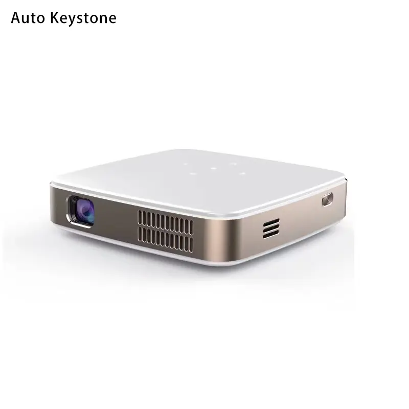 DLP Mini Touch Portable Projector Android 9.0 HD Wifi Home theater Built-in 5400mAh Battery Outdoor Cinema Wireless Miracast