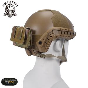 Pochette de contrepoids pour casque tactique Sinairsoft 500D en nylon avec doublure intérieure en maille aérée, équipement de défense personnelle - Product Image 3