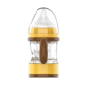 Botella de agua de bebé de silicona anticólica de 80ml de fábrica China oem CE RoHS FDA - Product Image 2