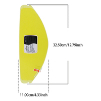 Film anti-buée pour visière de demi-casque M1 PRO, lentille transparente, inserts de visière à clipser, autocollant étanche pour accessoires SCHUBERTH