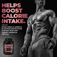 Poudre de protéines de lactosérum 100% de haute qualité JBY pour adultes, complément nutritionnel pour la remise en forme et la musculation, favorisant la croissance musculaire