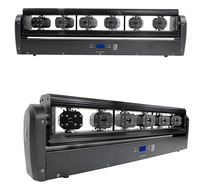 Projecteur laser DMX512/Contrôle sonore 8 yeux 500mW Rouge à tête mobile Haute fidélité des couleurs CRI 95 pour Scène, DJ, KTV, Boîte de nuit, Thème