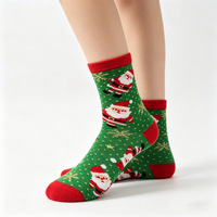 Chaussettes unisexes pour femmes, en coton respirant, pour Noël, cadeaux de famille en vrac, échange de chaussettes