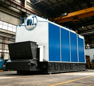 Une chaudière à biomasse de grande capacité de 10 tonnes peut être utilisée pour chauffer les aliments et sécher le bois dans les fermes d'élevage - Product Image 5
