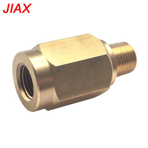 Adaptateur de valve de régulation de pression de carburant en laiton NPT 1/8-27 compatible avec le boîtier de filtre à carburant diesel 24V 12 soupapes 5.9L 6.7L Ram Cummins - Product Image 1