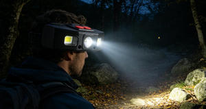 USB Rechargeable LED Headlamp <b>Motion</b> <b>Sensor</b> 3 <b>Light</b> Source Ultra Bright Clip On Headlight Waterproof Portable Head Torch for Cam - Product Image 4