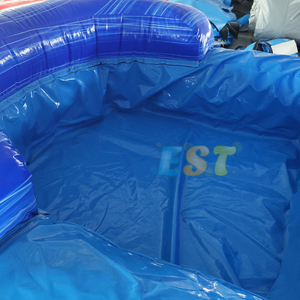 Grandi dimensioni per adulti cortile scivolo d'acqua gonfiabile e piscina commerciale palma scivolo gonfiabile con piscina per la <span class=keywords><strong>vendita</strong></span> - Product Image 6