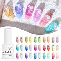 MissGel Mood Change Glow in the Dark Gel Couleur de haute qualité Esmaltes Semipermanentes Créez votre propre marque Vernis à ongles UV