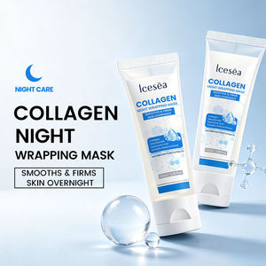 Masque facial hydratant et nourrissant anti-rides à l'acide hyaluronique et au niacinamide, marque privée, pour tous types de peaux, OEM/ODM - Product Image 1