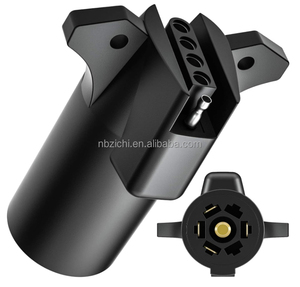 OEM 7 cách <span class=keywords><strong>Trailer</strong></span> cắm lưỡi để <span class=keywords><strong>5</strong></span> pin <span class=keywords><strong>Trailer</strong></span> ổ cắm phẳng USA phong cách Adapter <span class=keywords><strong>Trailer</strong></span> kết nối - Product Image 2