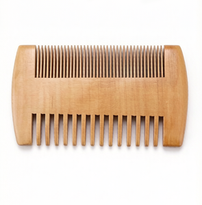 Peigne à barbe en bambou double face fait main, écologique, cadeau personnalisé pour hommes, fête des pères ou cadeau pour les garçons d'honneur - Product Image 4