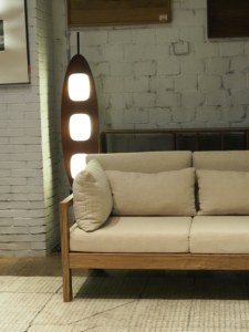 Ensemble de canapés modernes <span class=keywords><strong>en</strong></span> bois massif de qualité supérieure, style mid-century, <span class=keywords><strong>en</strong></span> <span class=keywords><strong>teck</strong></span> et acajou, durable et longue durée de vie, pour salon, cuisine, villa - Product Image 3