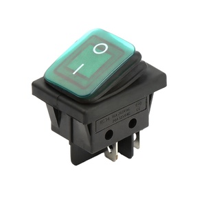 Interruptores Basculantes Impermeables para Barcos, 250 VCA, 16 A, T100, Interruptor Basculante de 2 Posiciones, 4 Pines, DPDT, KCD4, Rojo, Carling, Interruptor Basculante de 6 Pines, Rleil - Product Image 2