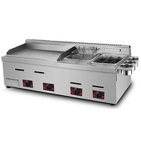Mini Deep Fat Fryer Basket, Gas Griddle with Gas Fyer