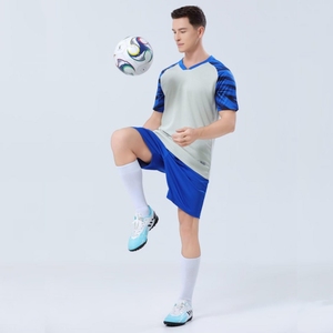 Alta calidad Hogar personalizado MBAPPE LAUTARO LEWANDOWSKI amarillo azul deporte entrenamiento fútbol Jerseys Kits fútbol uniforme camisa conjuntos - Product Image 5