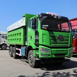 460HP 10 roda LHD few JH6 100 ton beban tugas berat 6x4 Howo tambang Dump truck untuk dijual