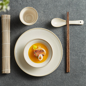 High Quality Ceramic Tableware Set for Home & Hotel <b>Cheap</b> Price Dinnerware for Restaurants and Camping - Product Image 6