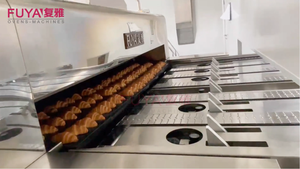 Chaîne de production complètement automatique de pain de croissant avec le four de cuisson - Product Image 2