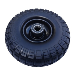 Neumático de Repuesto para Rueda de Carro Gorilla 4.10/3.50-4, de Caucho Sólido, Diseño Sin Cámara, de Alta Resistencia, para Uso en Excavadoras - Product Image 3