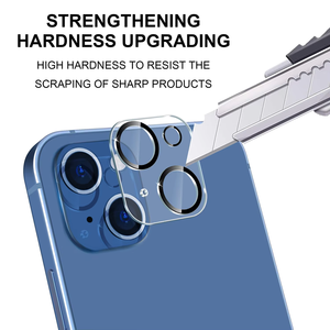 Coque de téléphone magnétique transparente en acrylique 3-en-1 avec protection d'écran en verre trempé et protecteurs d'objectif pour <span class=keywords><strong>iPhone</strong></span> 17 Pro Max - Product Image 5