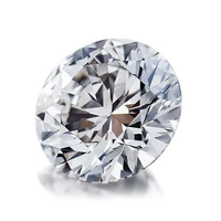 Entrega rápida Excelente redondo corte brillante Moissanite Blanco D Color VVS forma redonda utilizada para la fabricación de joyas para anillos