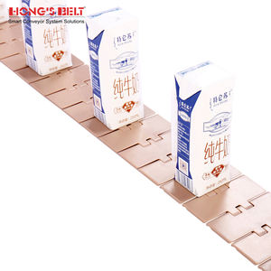 Hongsbelt HS-820-K330 gıda sınıfı modülü bant konveyör plastik masa üst zincir - Product Image 5