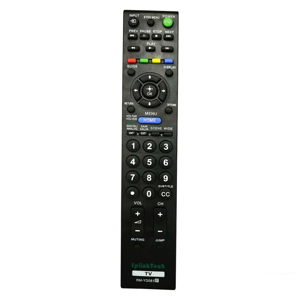 Penggantian Remote Control untuk Sony BRAVIA RM-YD081 Model TV LED LCD Plasma Televisi