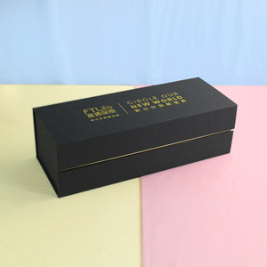 Customized Luxury Magnetic Wig Gift Packaging Box with Embossing and Matt <b>Lamination</b> - Product Image 2