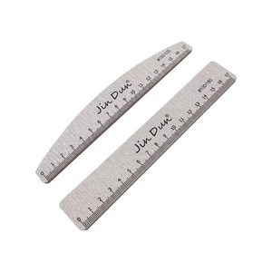 Chất lượng cao nhiều grits Nail tập tin tùy chỉnh in nửa mặt trăng bọt tập tin có thể giặt màu xám tập tin biểu tượng tùy chỉnh nhà máy giá - Product Image 2