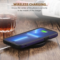 Étui de téléphone portable magnétique élégant en cuir PU rétro coloré, imperméable, antichoc et anti-chute pour iPhone 15/14/13/12 Pro Max