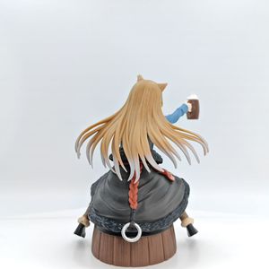 Figurine <span class=keywords><strong>Anime</strong></span> Spice and Wolf Holo, Nouveau Style, Fille Assise, Ornements Décoratifs pour Voiture, Jouet Tendance, Cadeau - Product Image 4