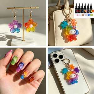 Kit de colorants liquides pour résine LEQU Happy And Fun Bulk 18 couleurs, pigments hautement concentrés pour fournitures artisanales, vente en gros - Product Image 5