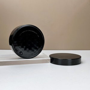 50ml 100ml 150ml 200ml Wide Mouth Black Ultra Violet Light-Proof Glass Cream Jar Empty UV Purple Cosmetic Violet Glass Jar - Product Image 5